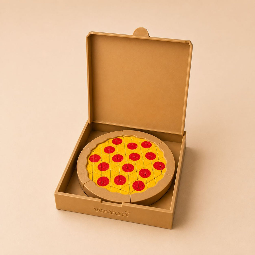 Puzzle pixel pizza